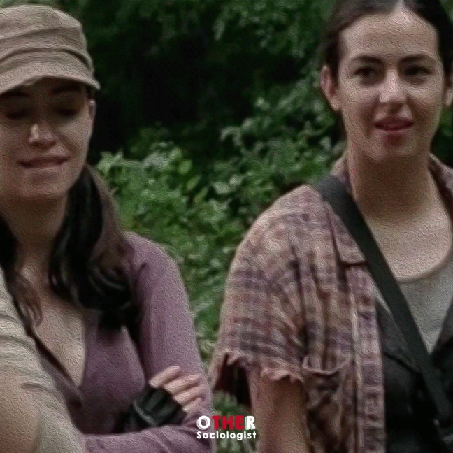 Rosita and Tara from The Walking Dead